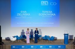 Ewa Zielińska – President of PKN and Teresa Sosnowska – Vice-President for Standardization welcome the invited guests