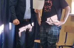 Foto nr 3  Uczniowie aktywnie biorą udział w wykładzie