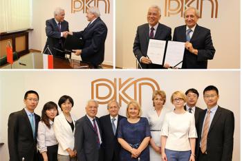 Delegation from China visits PKN